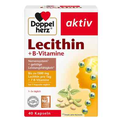 Doppelherz Lecithin + B-vitamine Kapseln 40 stk von Queisser Pharma GmbH & Co. KG PZN 00329119