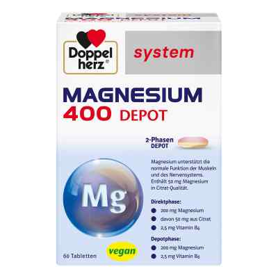 Doppelherz Magnesium 400 Depot system Tabletten