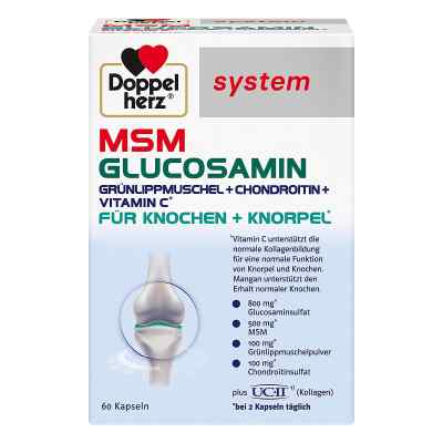 Doppelherz MSM Glucosamin System Kapseln 60 stk von Queisser Pharma GmbH & Co. KG PZN 17974290