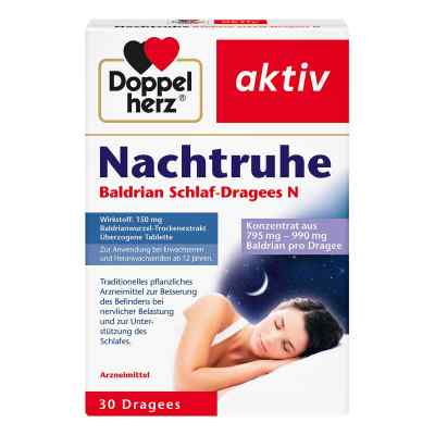 Doppelherz Nachtruhe Baldrian Schlaf-dragees N