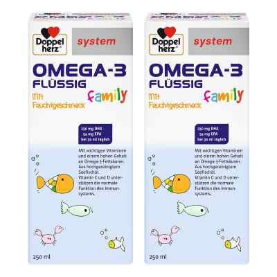 Doppelherz Omega-3 Flüssig Family System
