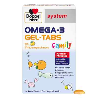 Doppelherz Omega-3 Gel-tabs Family