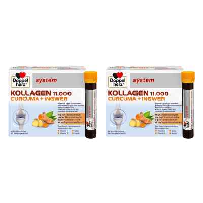 Doppelherz system Kollagen 11.000 Curcuma + Ingwer