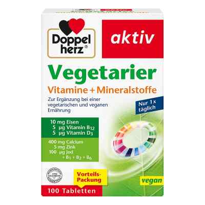 Doppelherz Vegetarier Vitamine + Mineralstoffe