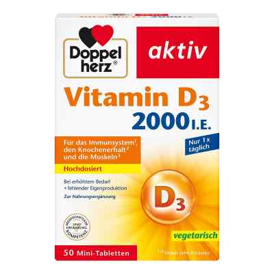 Doppelherz Vitamin D3 2000 I.e. Tabletten