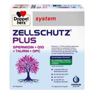 Doppelherz Zellschutz Plus Spermid.+q10+taurin+opc