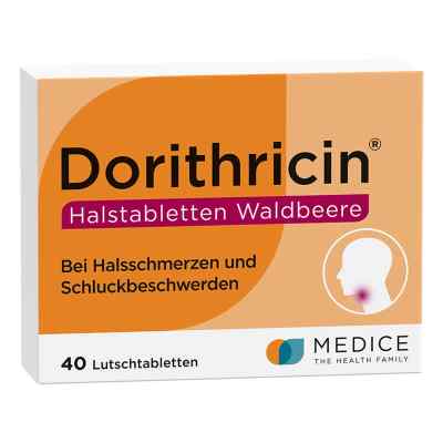 Dorithricin Waldbeere Lutschtabletten bei Halsschmerzen 