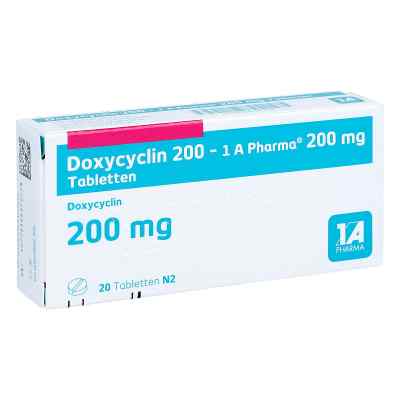 Doxycyclin 200-1A Pharma 20 stk von 1 A Pharma GmbH PZN 06437063