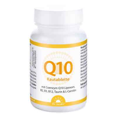 Dr. Jacob's Coenzym Q10 Liposom Taurin L-Carnitin Kautablette 60 stk von Dr. Jacob's Medical GmbH PZN 20539669
