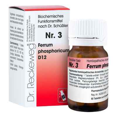 Dr. Reckeweg Schüßler Salz Nr. 3 Ferrum phosphoricum D12