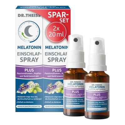 Dr.Theiss Melatonin Einschlaf-Spray Plus Spar-Set 2X20 ml von Dr. Theiss Naturwaren GmbH PZN 18716756