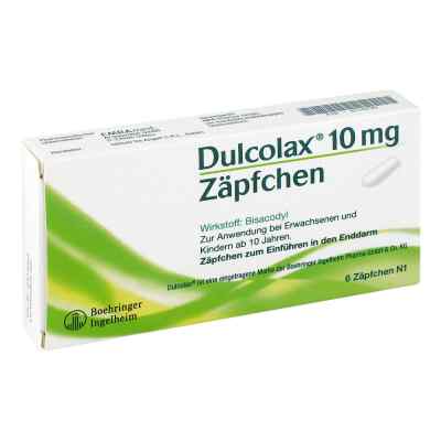 Dulcolax Suppositorien 6 stk von EMRA-MED Arzneimittel GmbH PZN 03510799