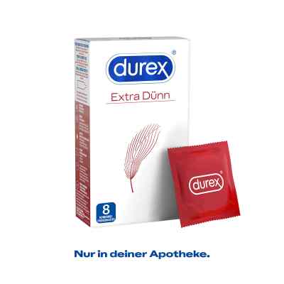 Durex extra dünn Kondome 8 stk von Reckitt Benckiser Deutschland Gm PZN 16352801