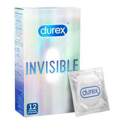 DUREX Invisible Extra dünne Kondome 12 stk von Reckitt Benckiser Deutschland Gm PZN 11711170