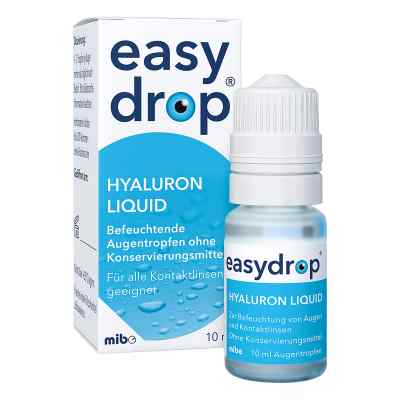 Easydrop Hyaluron liquid Augentropfen 10 ml von MIBE GmbH Arzneimittel PZN 14211982