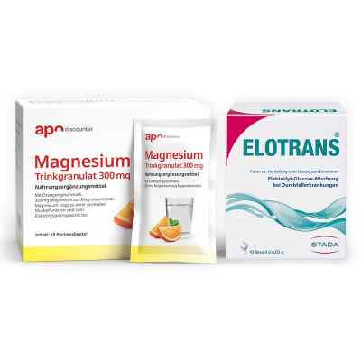 Elektrolyte Sparset – Magnesium Trinkgranulat + Elotrans