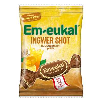 Em-eukal Bonbons Ingwer Shot, zuckerhaltig