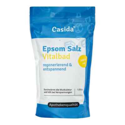 Epsom Salz Vitalbad 1 kg von Casida GmbH & Co. KG PZN 11103341