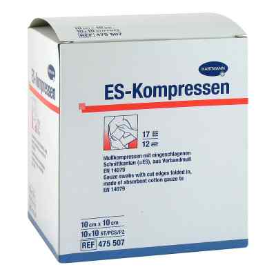 Es-kompressen steril 10x10 cm 8fach Cpc Grosspack.