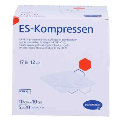 Es-kompressen steril 10x10 cm Grosspackung