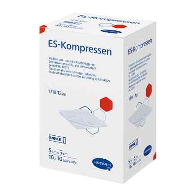 Es-kompressen steril 5x5 cm Grosspackung