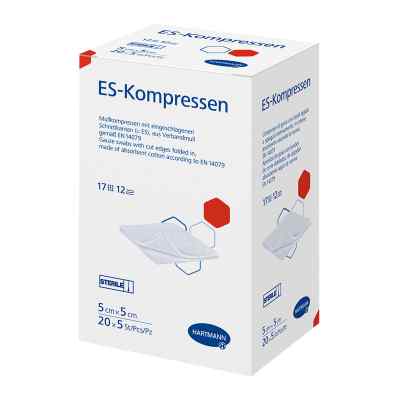 Es-kompressen steril 5x5 cm Grosspackung