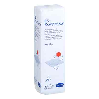 Es-kompressen Unsteril 5x5 Cm 12fach