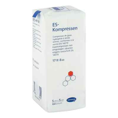 Es-kompressen unsteril 5x5 cm 8fach Cpc