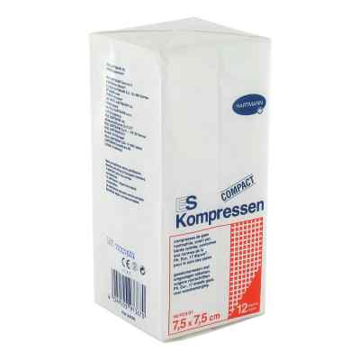 Es-kompressen unsteril 7,5x7,5 cm 12fach