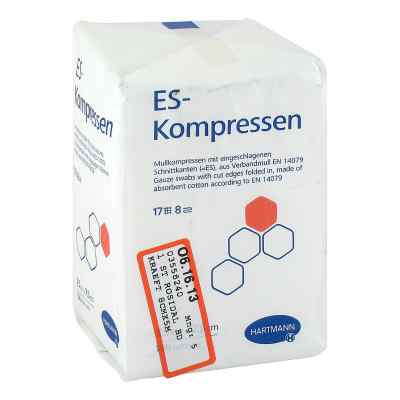 Es-kompressen unsteril 7,5x7,5 cm 8fach Cpc