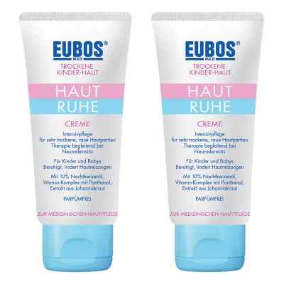 Eubos Kinder Haut Ruhe Creme 2x50 ml von Dr.Hobein (Nachf.) GmbH PZN 08100797