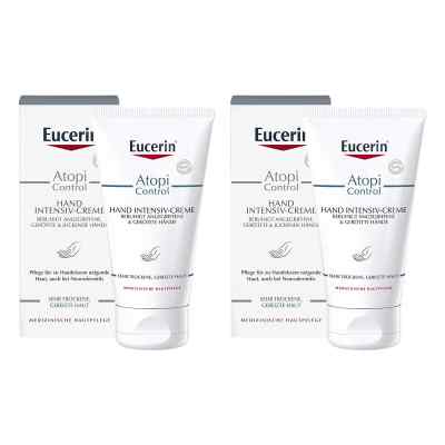 Eucerin® Atopi Control Hand Intensiv-Creme 2x75 ml von Beiersdorf AG Eucerin PZN 08102729