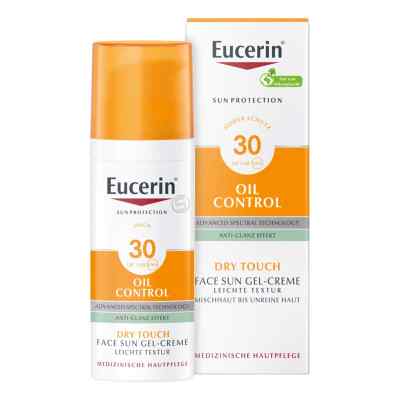 Eucerin Sun Oil Control Face Sun Gel-Creme LSF 30 50 ml von Beiersdorf AG Eucerin PZN 10832658