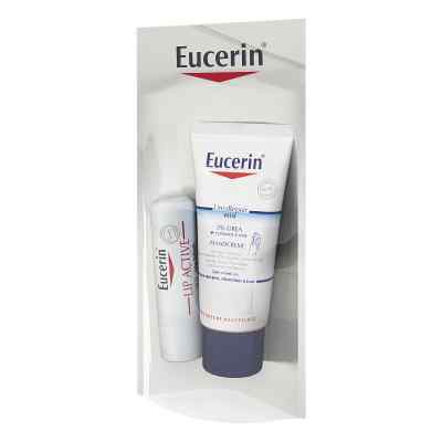 Eucerin Urearepair Plus Handcreme+lip Active Set 1 stk von Beiersdorf AG Eucerin PZN 14155835