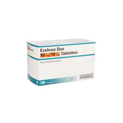 Ezehron Duo 10 mg/10 mg Tabletten 100 stk von ratiopharm GmbH PZN 15264012