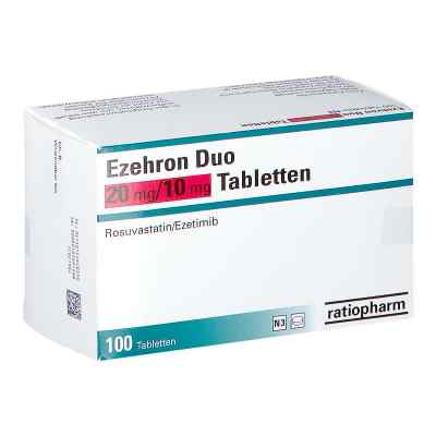 Ezehron Duo 20 mg/10 mg Tabletten 100 stk von ratiopharm GmbH PZN 15264035