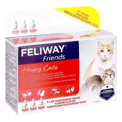 Feliway Friends Nachfüllflakon Vorteilspack für Katzen