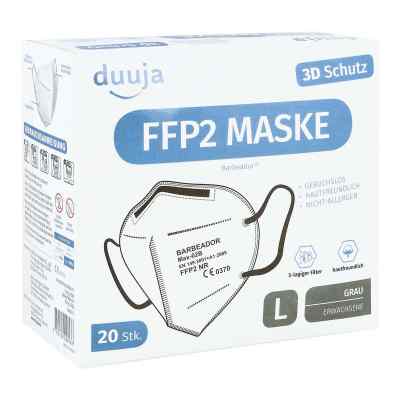 FFP 2 Maske Grau 20 stk von  PZN 08101682