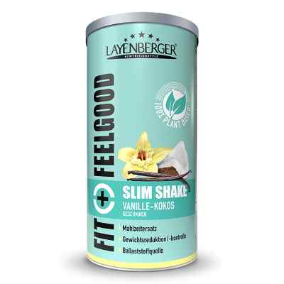 Fit+Feelgood Slim Shake Plant Based Vanille-Kokos Pulver