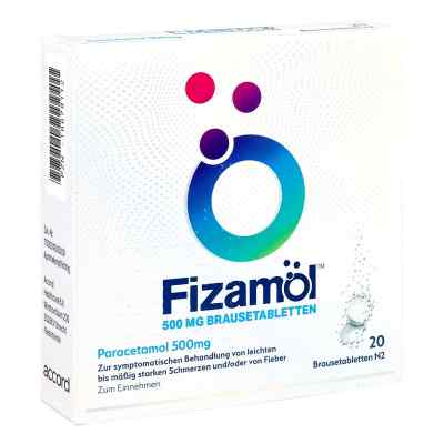 Fizamol 500 mg Brausetabletten 20 stk von Accord Healthcare GmbH PZN 16678112