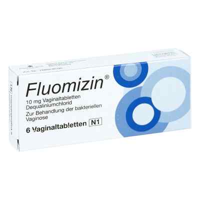 Fluomizin 10 mg Vaginaltabletten 6 stk von Pierre Fabre Pharma GmbH PZN 07618192