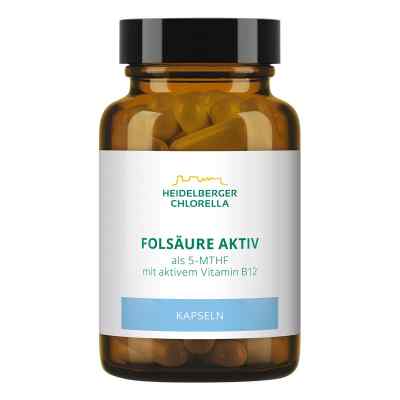 Folsäure Aktiv plus Vitamin B12 aktiv Kapseln 60 stk von Heidelberger Chlorella GmbH PZN 11052112