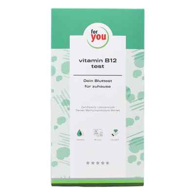 For You Vitamin B12 Bluttest für zuhause 1 stk von For You eHealth GmbH PZN 18313490