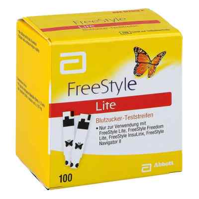 Freestyle Lite Blutzucker-Teststreifen ohne Codieren 100 stk von Medi-Spezial GmbH PZN 06797666