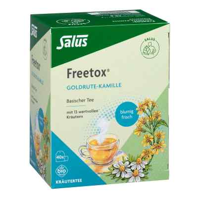 Freetox Tee Goldrute-kamille Bio Salus Filterbeut. 40 stk von SALUS Pharma GmbH PZN 13350724