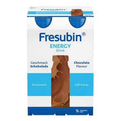 Fresubin Energy Drink Schokolade Trinkflasche 4X200 ml von Fresenius Kabi Deutschland GmbH PZN 03692725