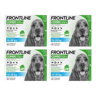 FRONTLINE COMBO Hund & Heim gegen Zecken Flöhe Larven 10-20 kg 4x3 stk von Boehringer Ingelheim VETMEDICA GmbH PZN 08102567