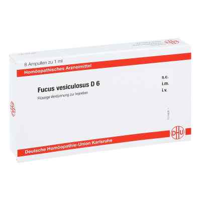 Fucus Vesiculosus D6 Ampullen 8X1 ml von DHU-Arzneimittel GmbH & Co. KG PZN 11705991