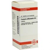 Fumaria Offic. D6 Tabletten 80 stk von DHU-Arzneimittel GmbH & Co. KG PZN 07595580