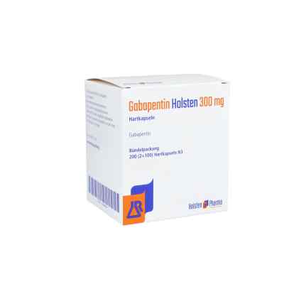 Gabapentin Holsten 300 mg Hartkapseln 200 stk von Holsten Pharma GmbH PZN 13248204
